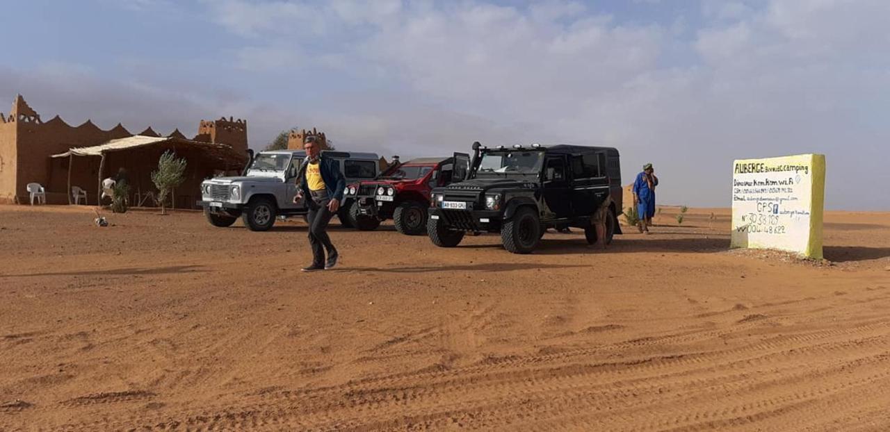 Auberge Dinosaur Kem Kem Tafraoute Sidi Ali Exterior foto